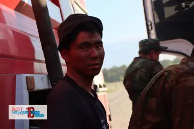 Пожарные из двух регионов покидают область Абай - видео 