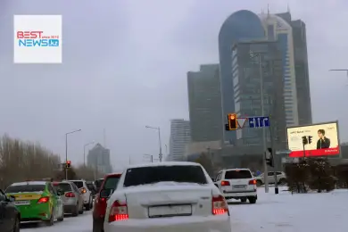 Первый снегопад в Нур-Султане: на улицах произошло 100 ДТП 