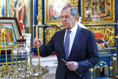 Глава МИД России посетил в Нур-Султане православный храм 