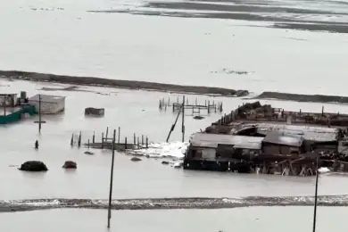 В ЗКО затопило село Коржын, жителей эвакуировали 