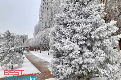 Погода по Казахстану на 13 декабря 