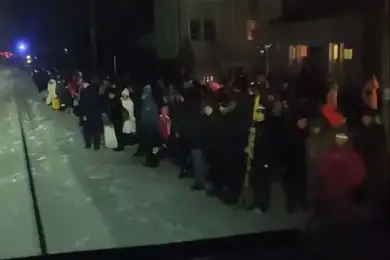 Со станции Акколь эвакуировали 200 пассажиров 