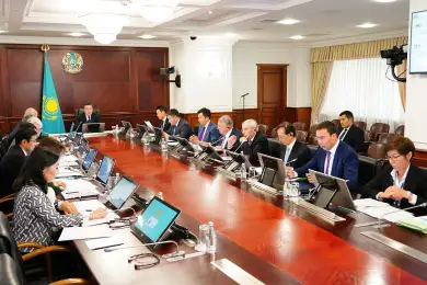 Премьер-Министр Аскар Мамин провел заседание совета директоров АО «НУХ «Байтерек» 