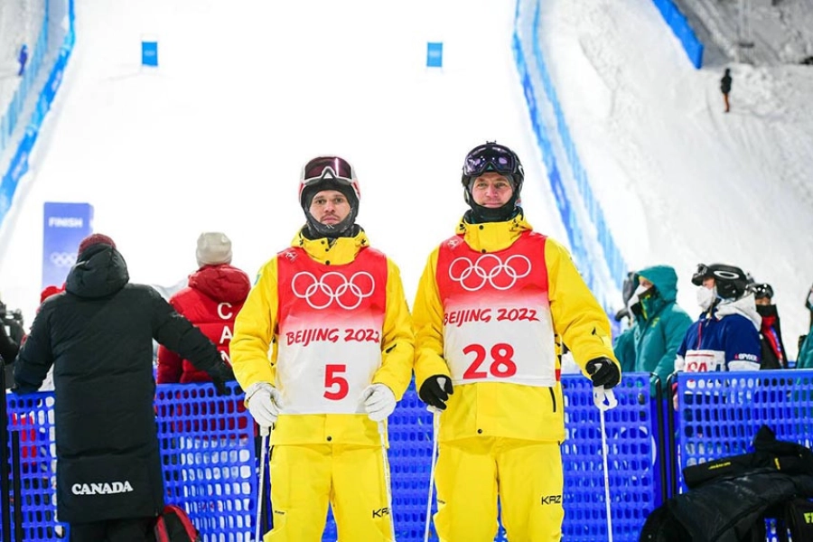 Казахстанцы Рейхерд и Колмаков выступили в квалификации на Олимпиаде-2022 