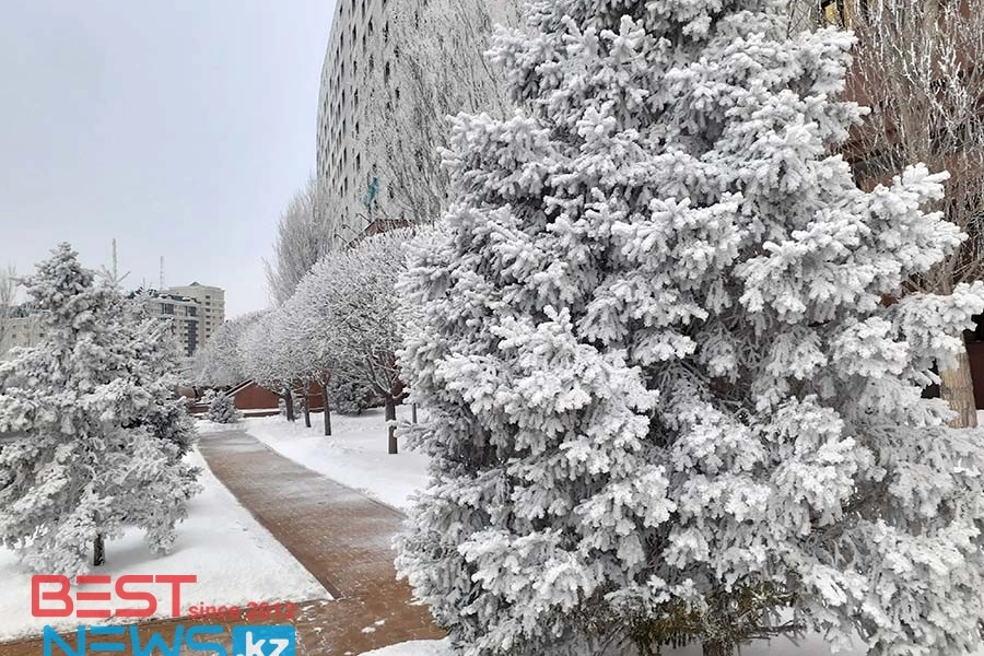 Какой будет погода до конца декабря по Казахстану 
